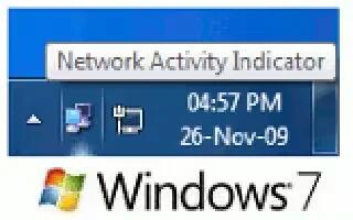 Windows Vista/7 – Display Useful Data With The Network Icon In The System Tray