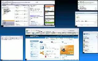Windows XP, Vista, 7 – Use SmallWindows To Switch Between Applications Quickly Like Apple’s Expos Function