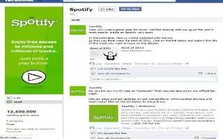 Use Spotify With Facebook