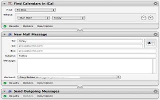 Automate iCal On Mac