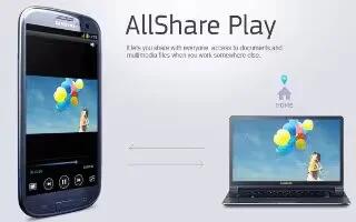 You can customize the AllShare Play setting on your Samsung Galaxy S3. Follow the simple steps below. In the application list, select AllShare Play.