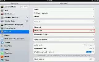 How To Use Bluetooth Devices With iPad