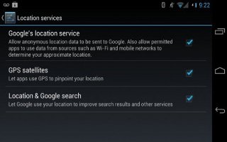 How To Use Google Location Service And GPS On Nexus 7