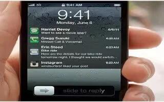 How To Use Notifications On iPhone 5