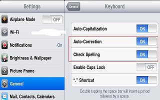 How To Use Auto Correct And Spell Check On iPad