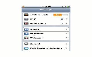 How To Use Airplane Mode On iPhone 5