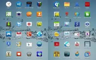 How To Use Apps Screen On Samsung Galaxy Tab 2