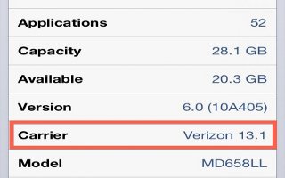 How To Use Carrier On iPhone 5