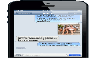 How To Use Messages On iPhone 5
