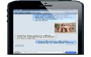 How To Use Messages On iPhone 5