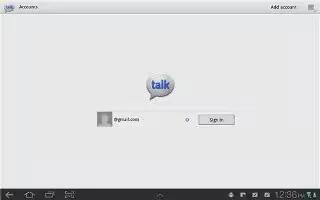 How To Use Google Talk On Samsung Galaxy Tab 2