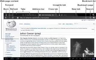 How To Use Internet Bookmarks And History On Samsung Galaxy Tab 2