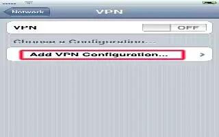 How To Use VPN On iPhone 5