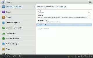 How To Use Wi-Fi on Samsung Galaxy Tab 2