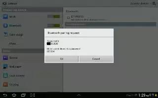 How To Use Bluetooth On Samsung Galaxy Tab 2