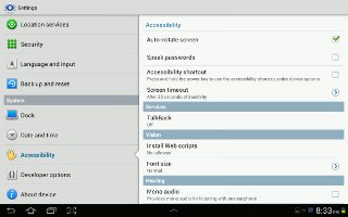 How To Customize Accessibility Services On Samsung Galaxy Tab 2
