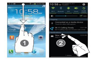 How To Use Notifications On Samsung Galaxy Note 2