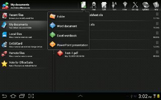 How To Use Polaris Office On Samsung Galaxy Tab 2
