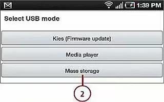 How To Connect Samsung Galaxy Tab 2 As Mass Storage Device