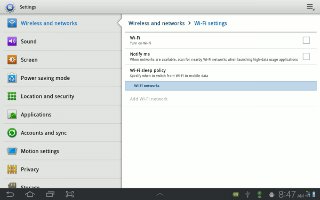 How To Customize WiFi On Samsung Galaxy Tab 2