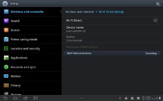 How To Customize WiFi Direct On Samsung Galaxy Tab 2