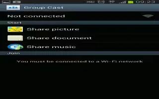 How To Use Group Cast On Samsung Galaxy Note 2