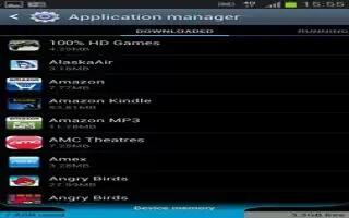 How To Use Application Manager On Samsung Galaxy Note 2