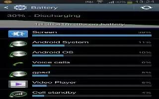 How To Use Battery Usage On Samsung Galaxy Note 2