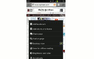 How To Customize Browser Settings On Samsung Galaxy Note 2