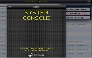 How to take system console log on iPAD