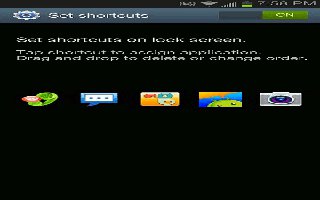 How To Customize Lock Screen Shortcuts On Samsung Galaxy Note 2