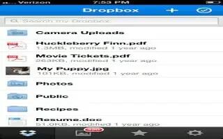 Dropbox For iOS Update Adds Features And Notifications