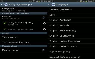 How To Use Language And Input Settings On Samsung Galaxy Note 2