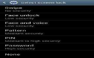 How To Use Password Lock On Samsung Galaxy Note 2