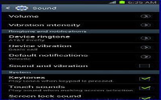 How To Use Sound Settings On Samsung Galaxy Note 2