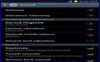 How To Use Sound Settings On Samsung Galaxy Note 2