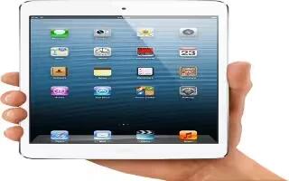 How To Setup iPad Mini