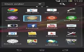 How To Use Albums On Sony Xperia Z