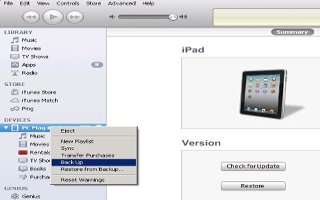 How To Back Up iPad Mini With iTunes