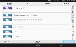 How To Share Contacts On Sony Xperia Z