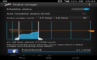 How To Control Data Usage On Sony Xperia Z
