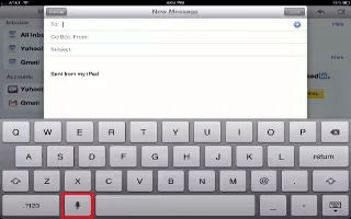 How To Dictate On iPad Mini