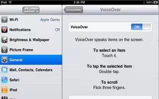 How To Enter And Edit Text With VoiceOver On iPad Mini