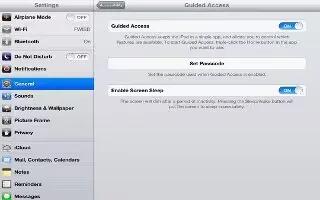 How To Use Guided Access On iPad Mini