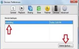 How To Remove iTunes Backup On iPad Mini