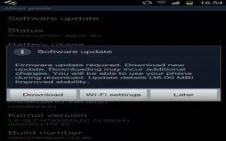 How To Do Software Update On Samsung Galaxy Note 2