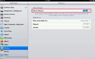 How To Use Photo Stream On iPad Mini