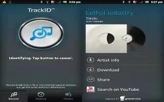 How To Use TrackID Technology Results On Sony Xperia Z