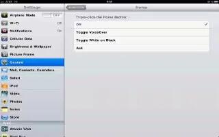 How To Use Triple-click Home On iPad Mini