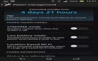 How To Improve Battery Life On Sony Xperia Z